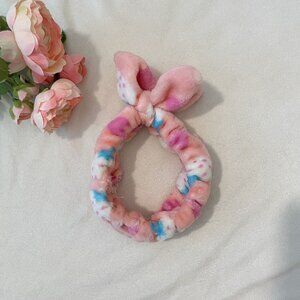 Pink Bow Tie Headband